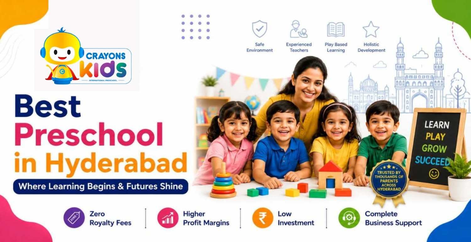 Best Preschool in Hyderabad | Crayons Kids
